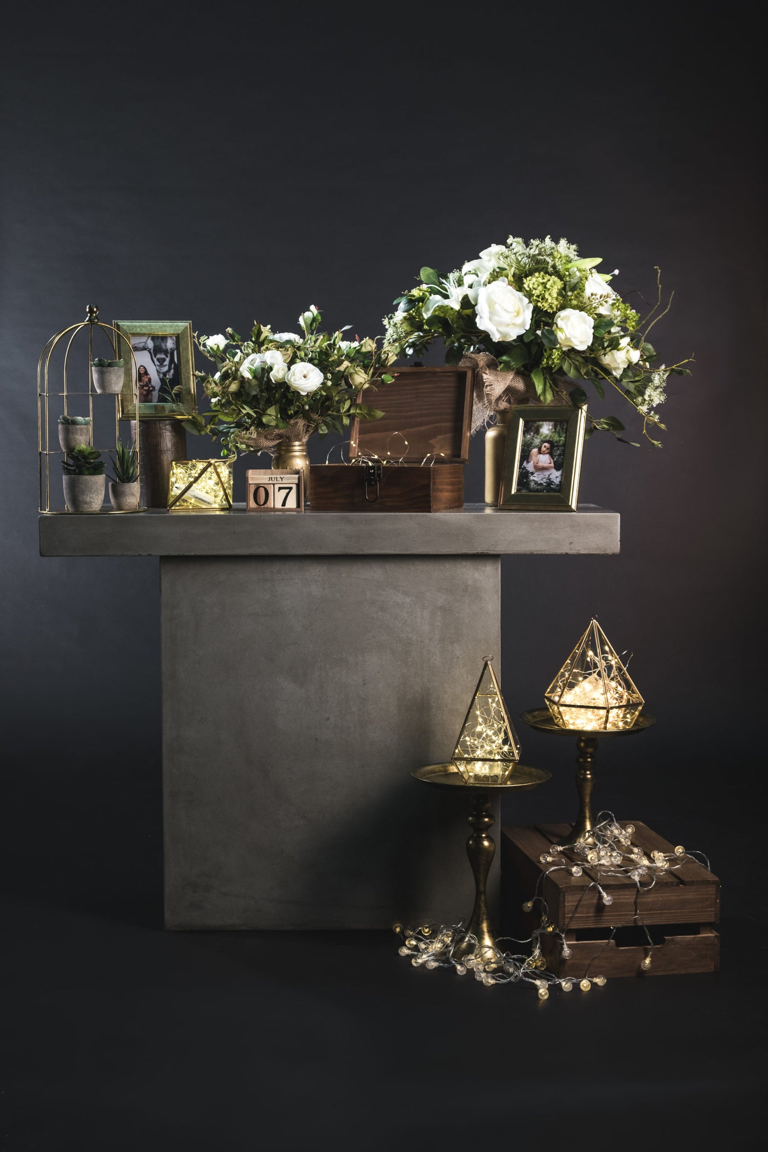 Wedding Prop Set B rustic wedding reception styling by WeddingCrafters