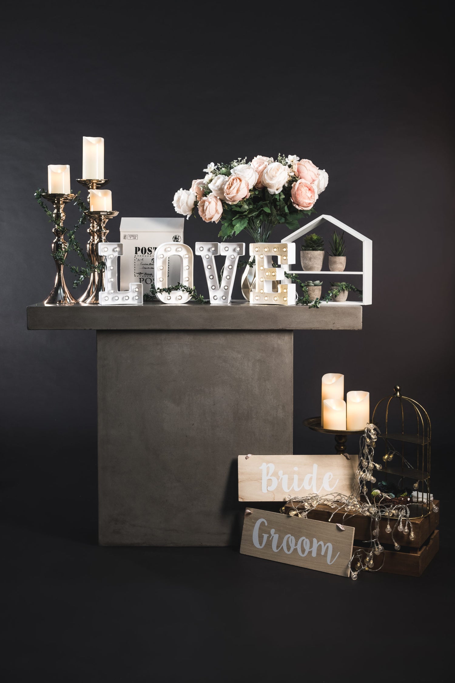 Wedding Prop Set D wedding reception styling by WeddingCrafters