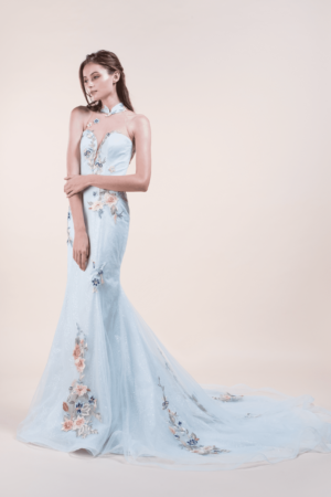 Milly-affordable Wedding Cheongsam for rent in Singapore