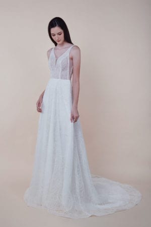 Mavis - Minimalist Bridal Dress
