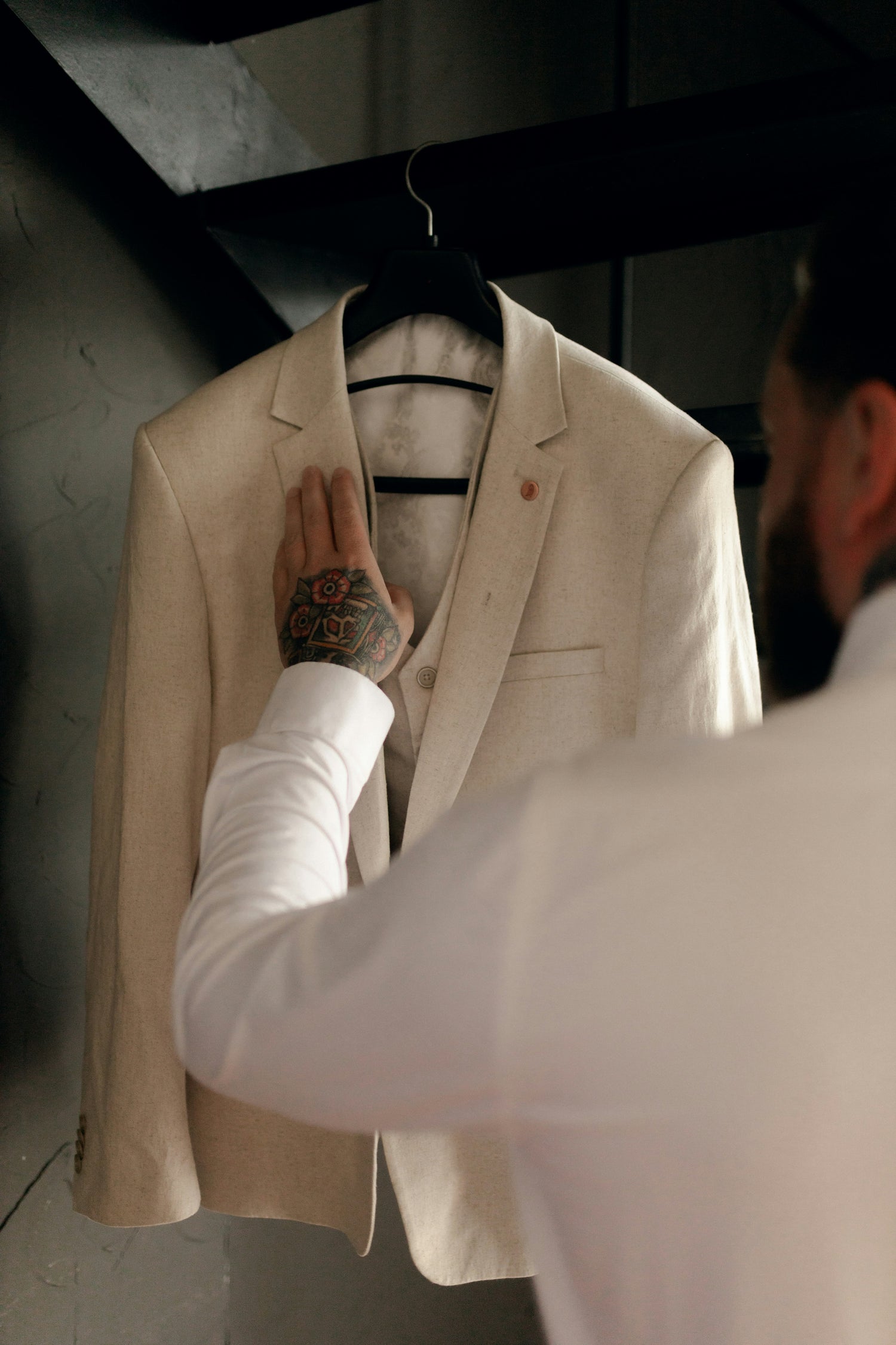 Expert wedding suit and tuxedo dry cleaning in Singapore by WeddingCrafters, helping preserve formalwear after weddings, receptions and special occasions.
