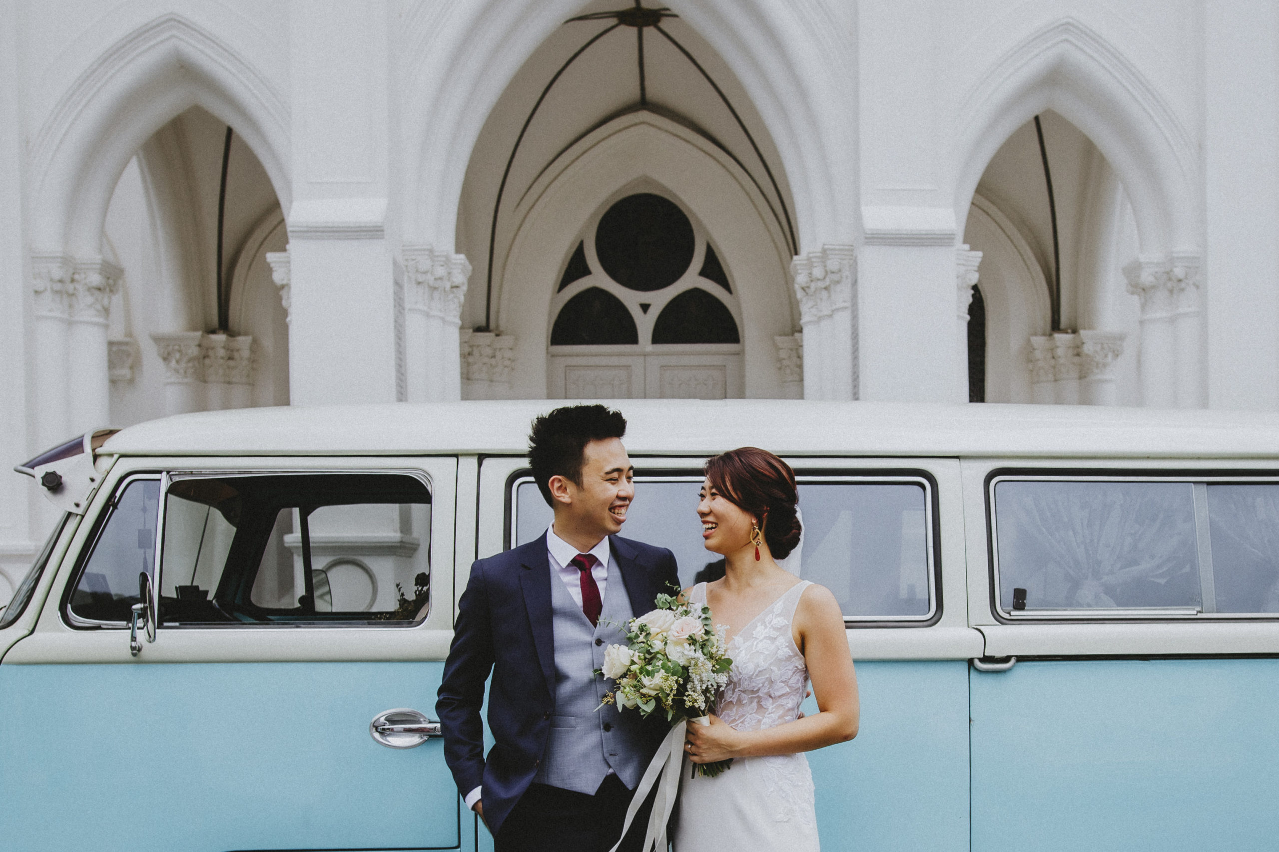 Real Brides-Actual day wedding-charlene-benny-affordable evening dress for rent in singapore